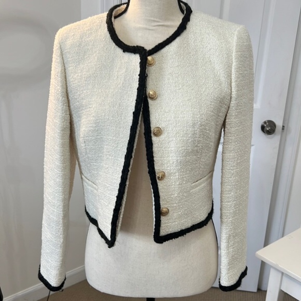 J. crew Louisa Lady Jacket in Maritime Tweed